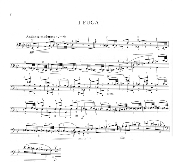 Notation incipit page 1