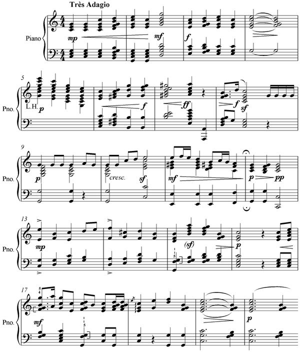 Notation incipit page 1