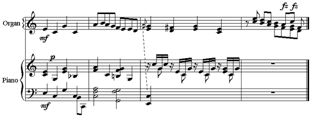 Notation incipit page 1