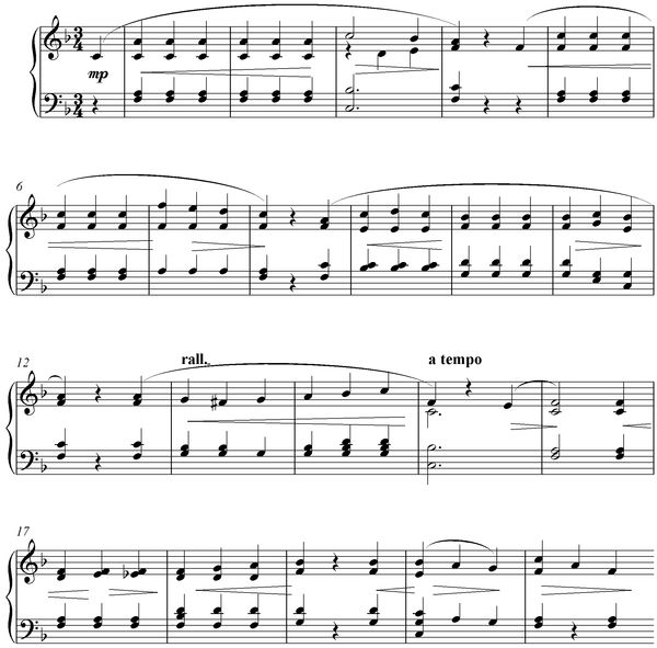 Notation incipit page 1