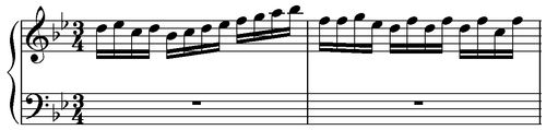 Notation incipit page 1