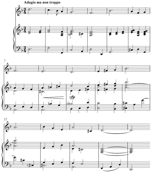 Notation incipit page 1