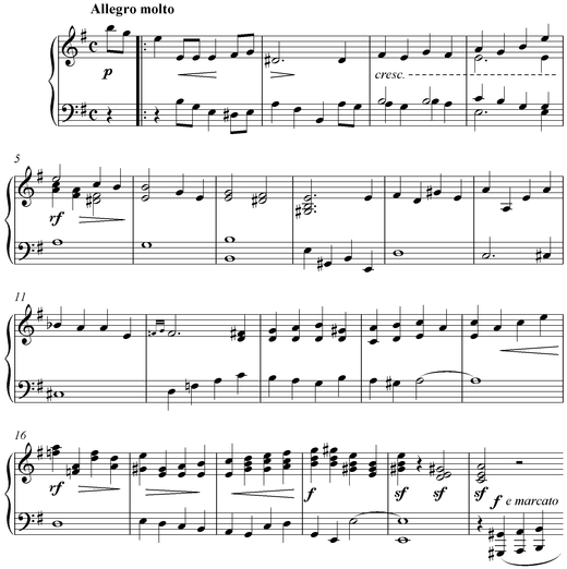 Notation incipit page 1