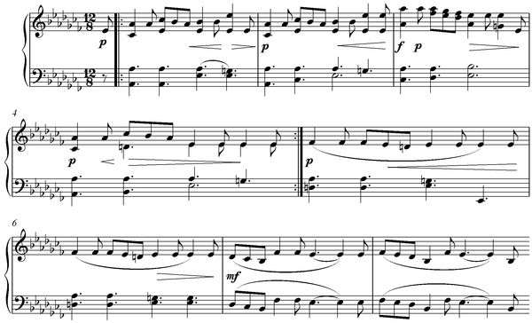 Notation incipit page 1