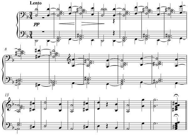 Notation incipit page 1