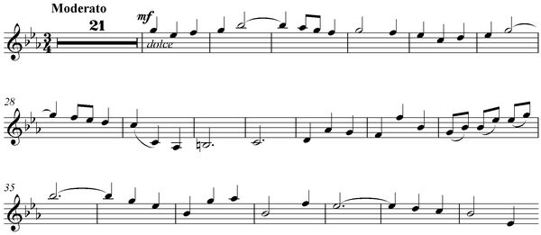 Notation incipit page 1