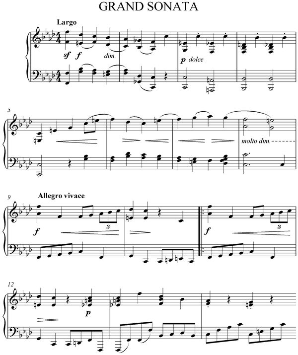 Notation incipit page 1