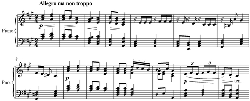 Notation incipit page 1