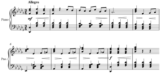 Notation incipit page 1