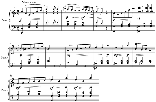 Notation incipit page 1