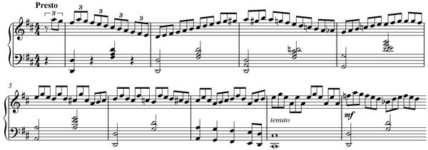 Notation incipit page 1