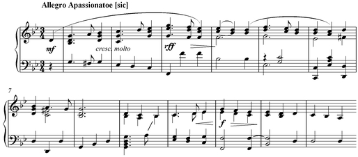 Notation incipit page 1