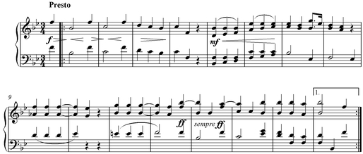 Notation incipit page 1