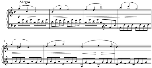 Notation incipit page 1