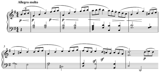 Notation incipit page 1