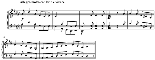 Notation incipit page 1