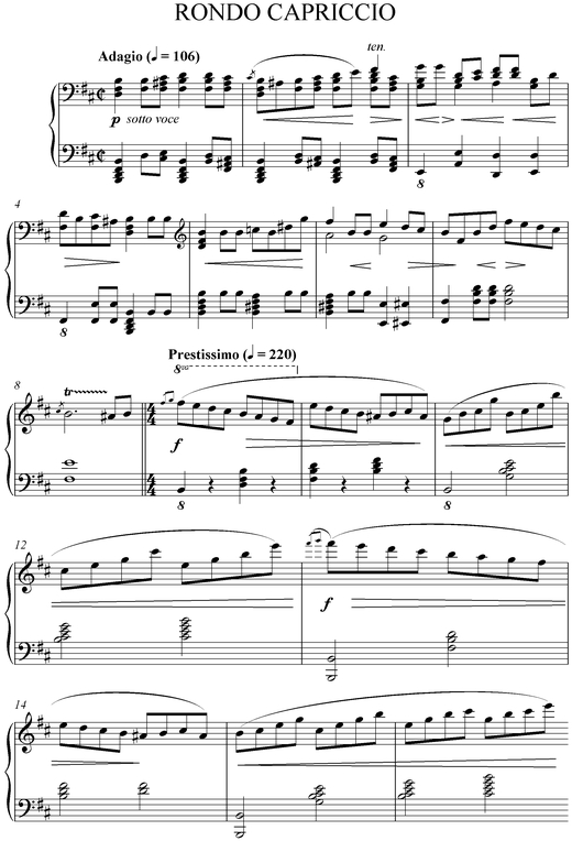 Notation incipit page 1