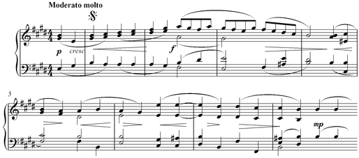 Notation incipit page 1