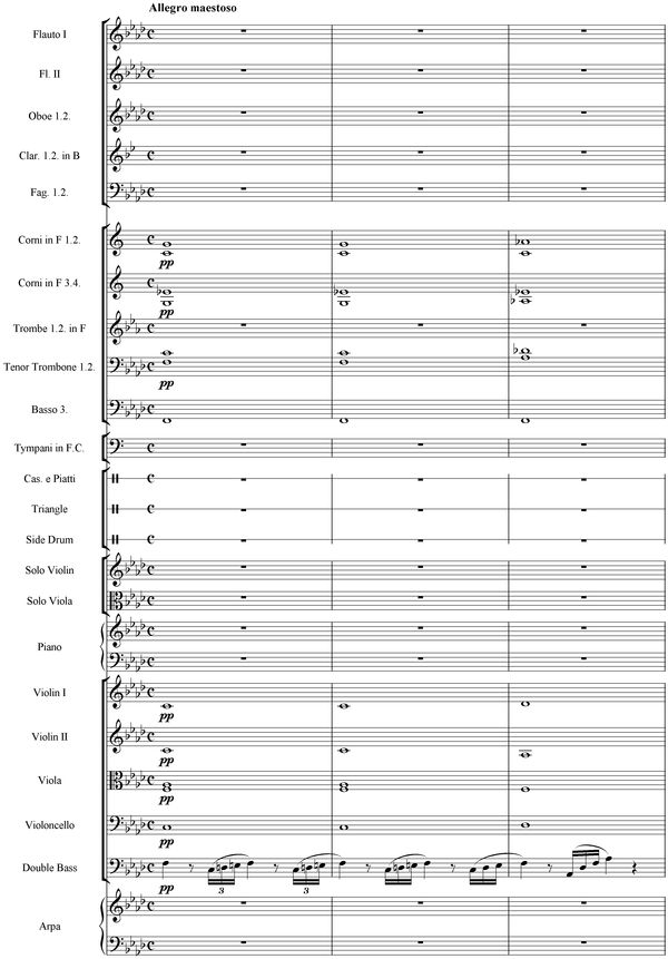 Notation incipit page 1