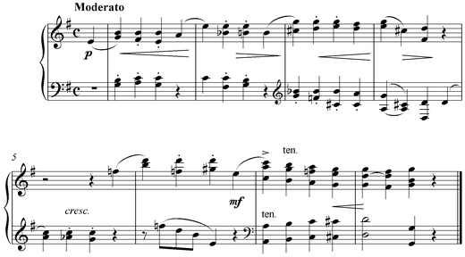 Notation incipit page 1