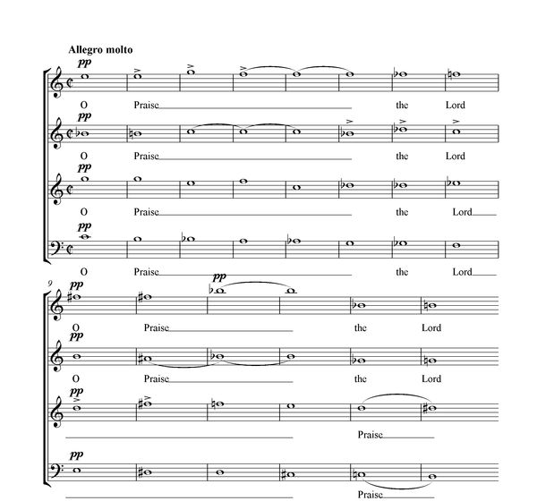 Notation incipit page 1