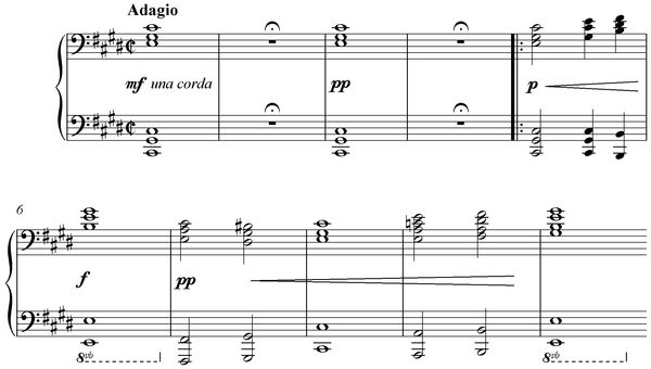 Notation incipit page 1