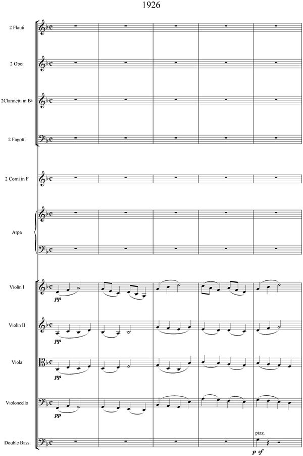 Notation incipit page 1