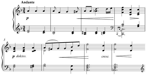 Notation incipit page 1