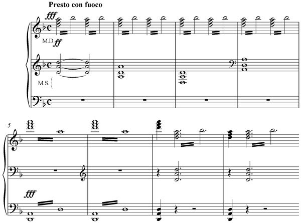 Notation incipit page 1