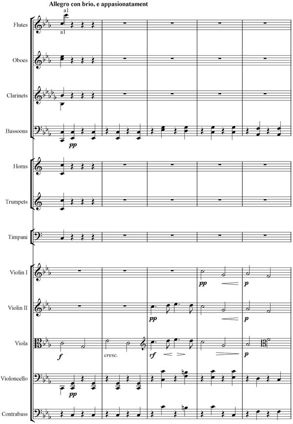 Notation incipit page 1