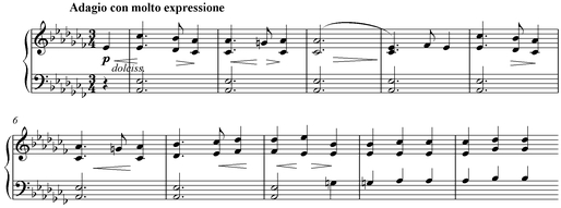 Notation incipit page 1