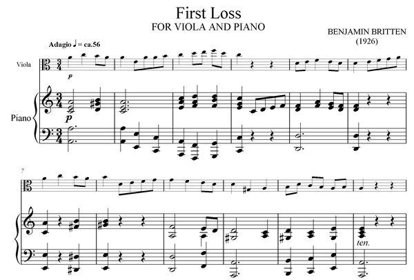 Notation incipit page 1