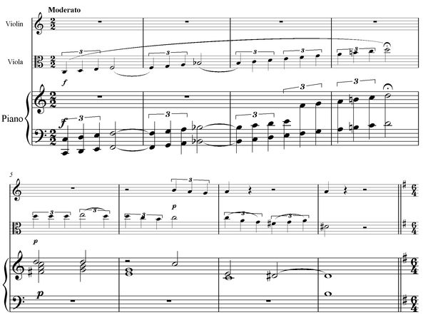 Notation incipit page 1