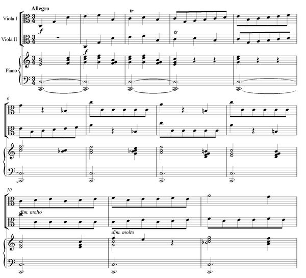 Notation incipit page 1