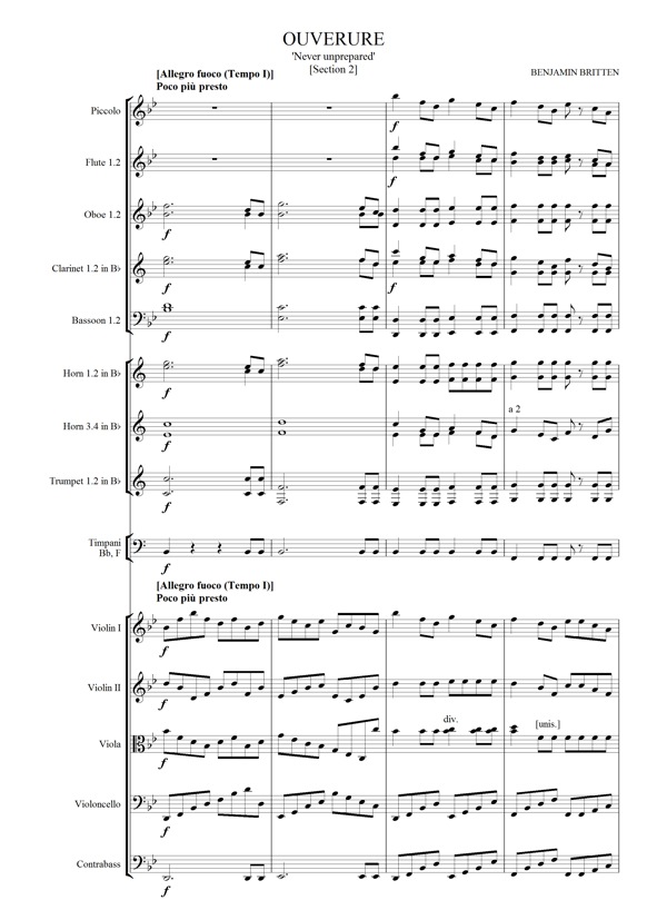 Notation incipit page 1