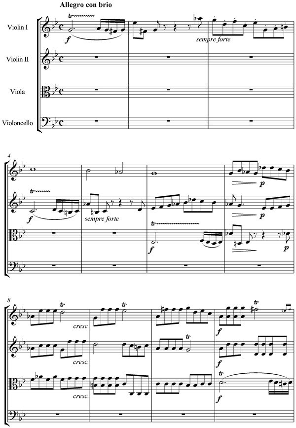 Notation incipit page 1