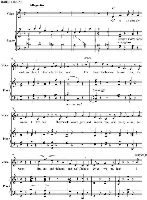 Notation incipit page 1