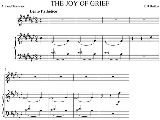 Notation incipit page 1