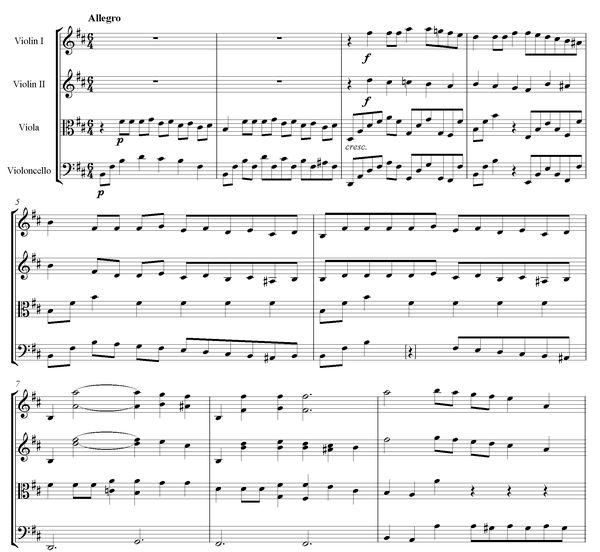 Notation incipit page 1