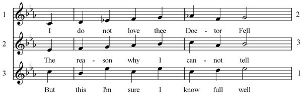 Notation incipit page 1