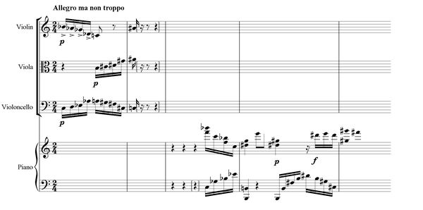 Notation incipit page 1