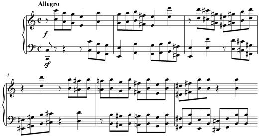 Notation incipit page 1