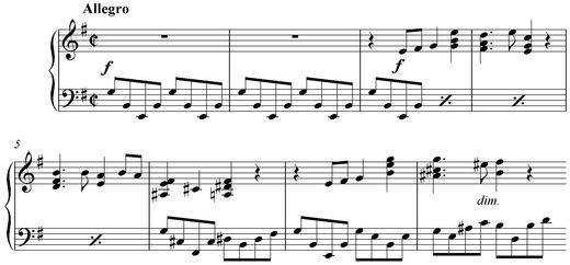 Notation incipit page 1