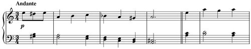 Notation incipit page 1