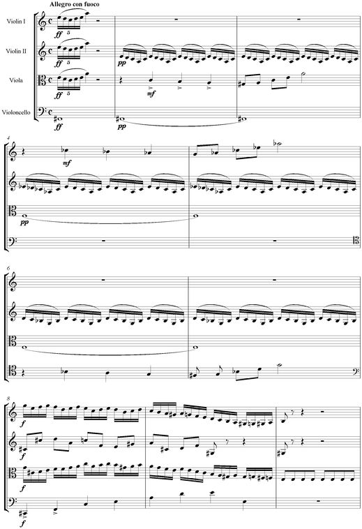 Notation incipit page 1