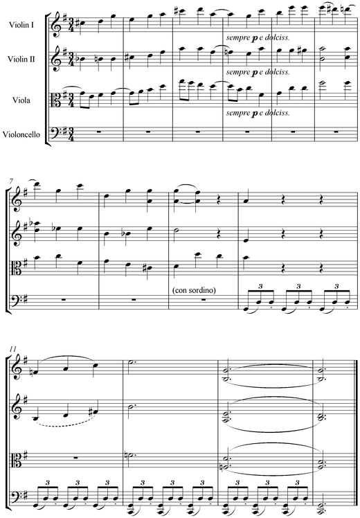 Notation incipit page 1