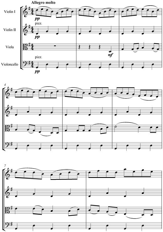 Notation incipit page 1