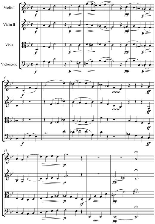 Notation incipit page 1