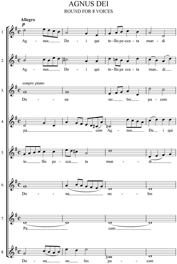 Notation incipit page 1