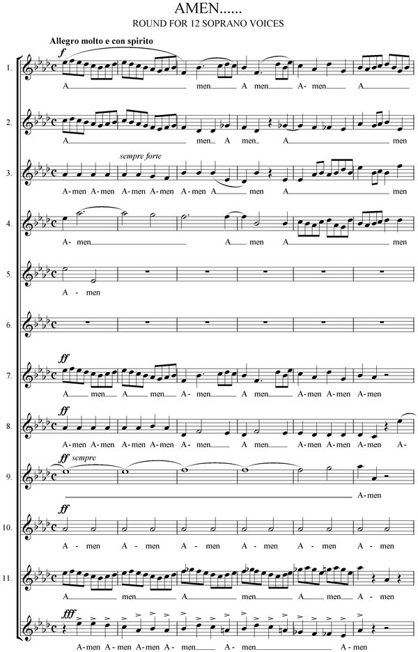 Notation incipit page 1